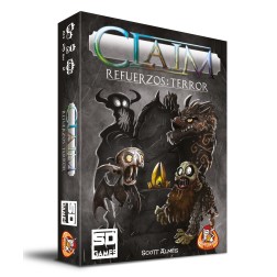 Juego mesa claim refuerzos: terror pegi