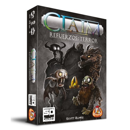 Juego mesa claim refuerzos: terror pegi