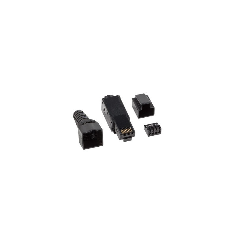 CONECTOR LANBERG RJ45 CAT-6 UTP PLUG 8P8C TOOL-LESS