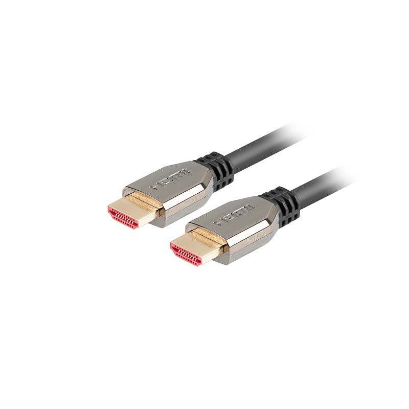 CABLE HDMI LANBERG V2,1 8K 60HZ M-M 1,8M