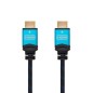 Cable HDMI 2-0 4K Nanocable 10-15-1602- HDMI Macho - HDMI Macho- 1-5m- Negro- Naranja