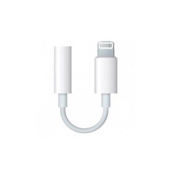 Adaptador apple lightning a jack 3-5mm