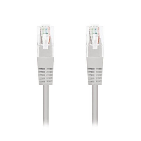 Cable de Red RJ45 UTP Nanocable 10-20-0400-L25 Cat-6- 25cm- Gris