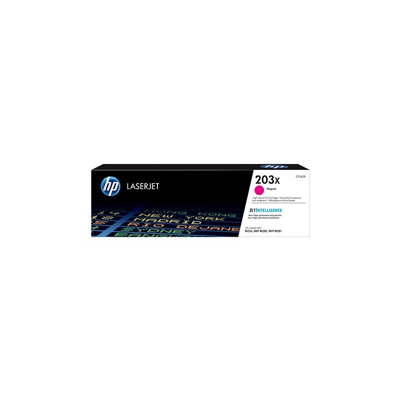 Tóner Original HP nº203X XL Alta Capacidad- Magenta