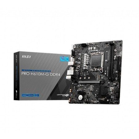PLACA BASE MSI PRO H610M-G D4 1700 MATX 2XDDR4
