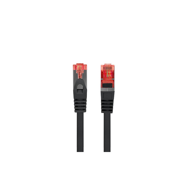 CABLE RED LANBERG LATIGUILLO CAT-6 S-FTP LSZH CU 1-5M NEGRO FLUKE PASSED