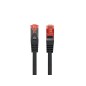 CABLE RED LANBERG LATIGUILLO CAT-6 S-FTP LSZH CU 1-5M NEGRO FLUKE PASSED