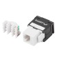 CONECTOR KEYSTONE LANBERG CAT-6 UTP RJ45 180º TOOLLESS
