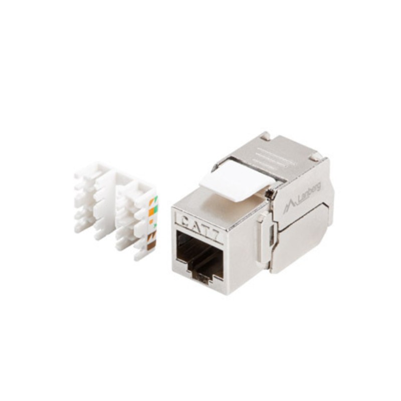 CONECTOR KEYSTONE LANBERG CAT-7 FTP RJ45 180º TOOLLESS