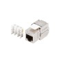 CONECTOR KEYSTONE LANBERG CAT-7 FTP RJ45 180º TOOLLESS