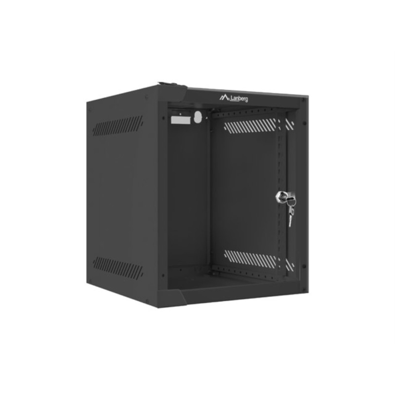 Lanberg WF10-2306-10B armario rack 6U Bastidor de pared Negro