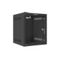 Lanberg WF10-2306-10B armario rack 6U Bastidor de pared Negro