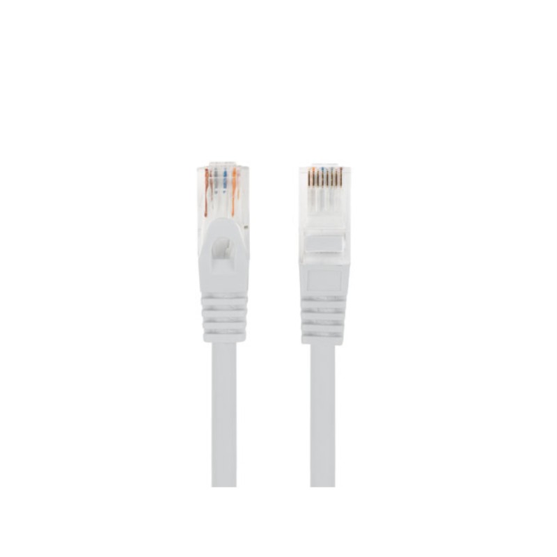 CABLE RED LANBERG LATIGUILLO CAT-6 UTP LSZH CU 0-25M GRIS FLUKE PASSED