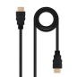 Cable HDMI 2-0 4K Nanocable 10-15-3801-L150- HDMI Macho - HDMI Macho- 1-5m- Negro