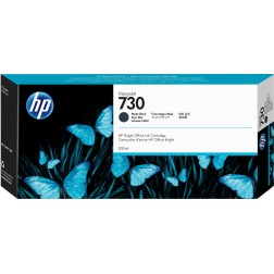 Cartucho tinta hp 730 negro mate