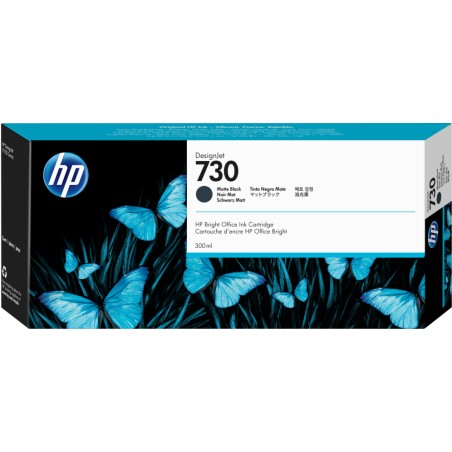 Cartucho tinta hp 730 negro mate