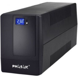 SAI-UPS 2000VA PHASAK DISPLAY LCD AVR 2XSCHUKO PH 9420