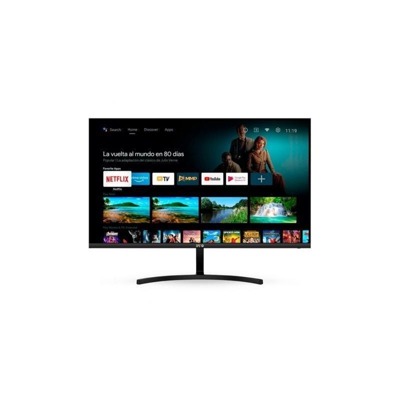 Smart Monitor SPC 900024N 24"- Full HD- Smart TV- Multimedia- Negro