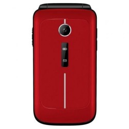 Teléfono Móvil Telefunken S430 para Personas Mayores- Rojo