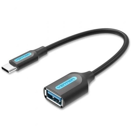 Adaptador USB 3-1 Tipo-C Vention CCVBB- USB Tipo-C Macho - USB Hembra