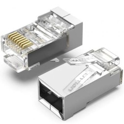 Conector RJ45 IDAR0-100- Cat-5e FTP- 100 uds