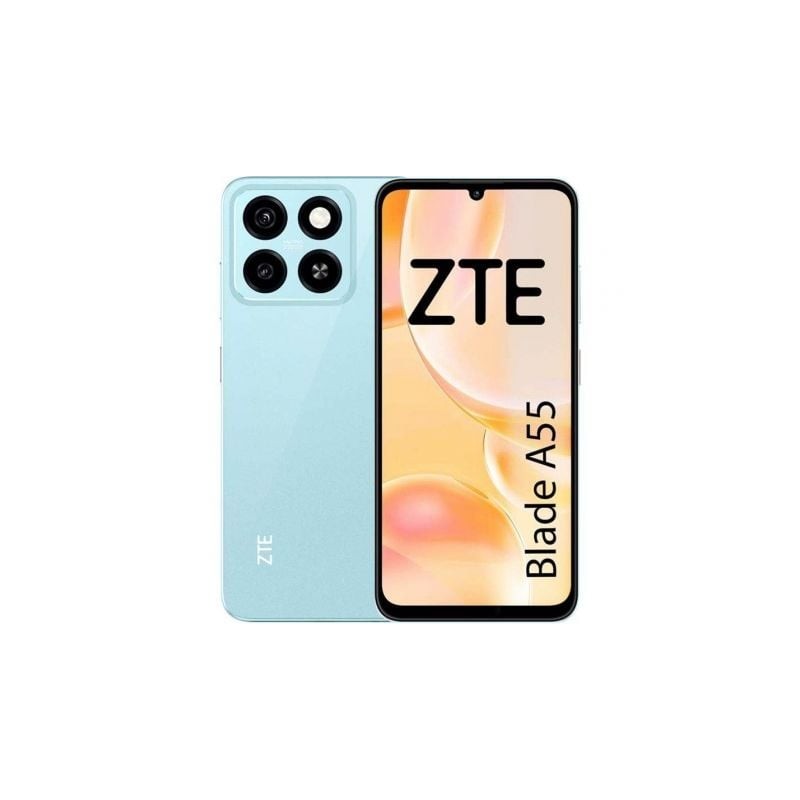 Smartphone ZTE Blade A55 4GB- 64GB- 6-75"- Azul