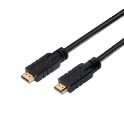 Cable HDMI 2-0 4K Aisens A120-0375- HDMI Macho - HDMI Macho- 25m- Negro