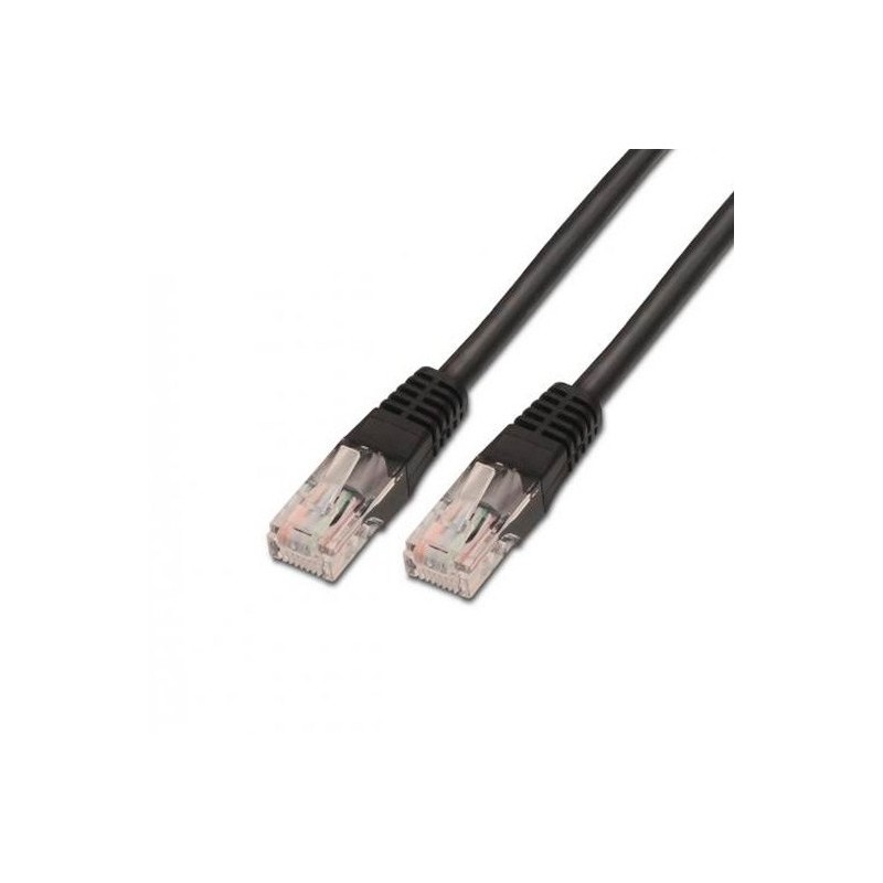 CABLE RED UTP CAT6 RJ45 AISENS 0-5M NEGRO