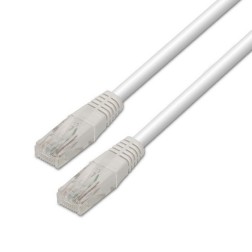 CABLE RED UTP CAT6 RJ45 AISENS 0-5M BLANCO