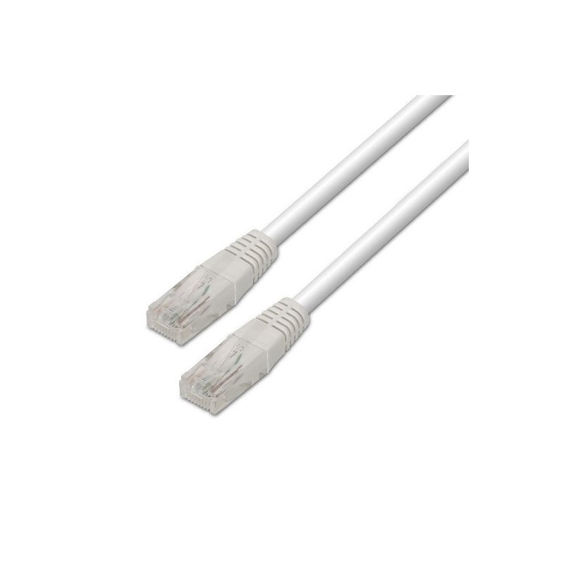 CABLE RED UTP CAT6 RJ45 AISENS 0-5M BLANCO