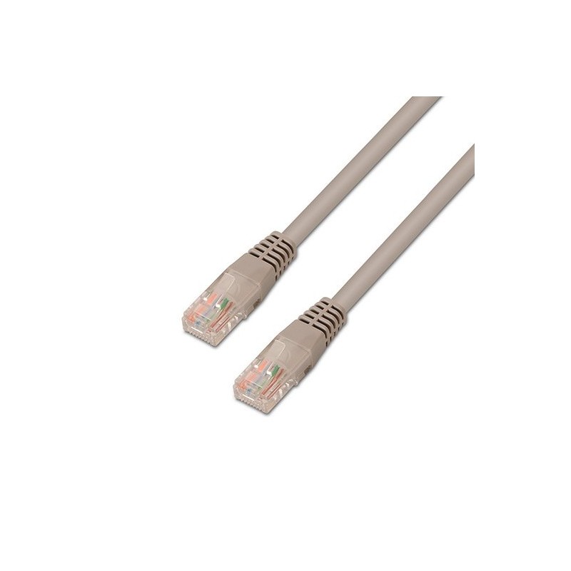 CABLE RED UTP CAT6 RJ45 AISENS 0-5M GRIS