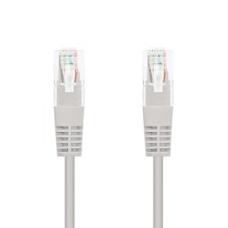 Cable de Red RJ45 UTP Nanocable 10-20-0402 Cat-6- 2m- Gris