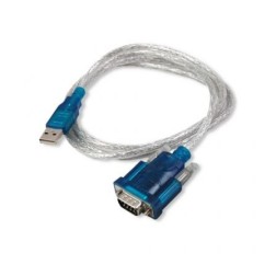 Cable USB 2-0 3GO C102- USB Macho - DB9 Macho- 50cm- Negro