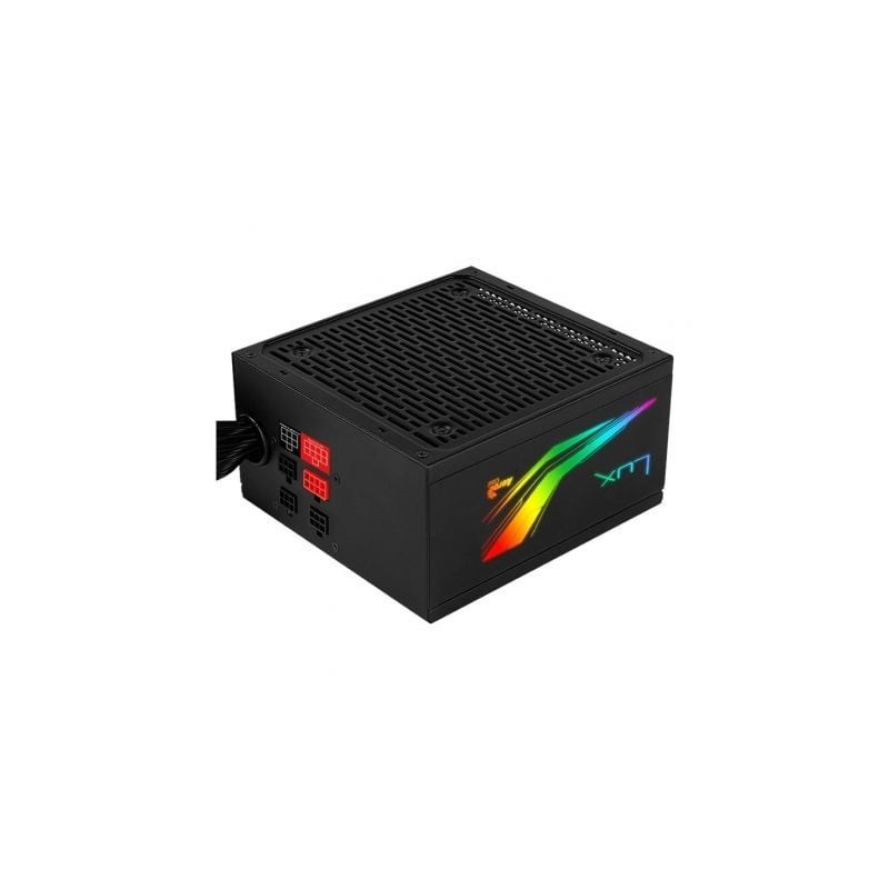 Fuente de Alimentación Aerocool LUX RGB 750M- 750W- Ventilador 12cm- 80 Plus Bronze