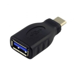 Adaptador USB 3-1 Tipo-C Aisens A108-0323- USB Tipo-C Macho - USB Hembra