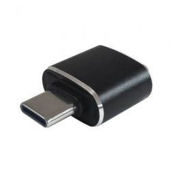 Adaptador USB 3-0 Tipo-C Aisens A108-0369- USB Tipo-C Macho - USB Hembra