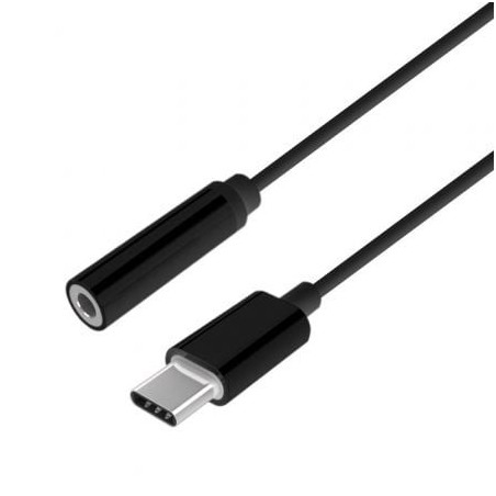 Conversor USB Tipo-C Aisens A109-0385- USB Tipo-C Macho - Jack 3-5 Hembra