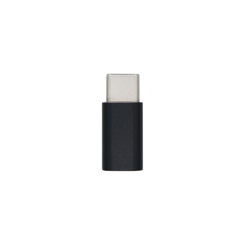 Adaptador USB 2-0 Tipo-C Aisens A108-0414- USB Tipo-C Macho - Micro USB Hembra