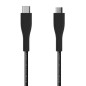 Cable USB 2-0 Aisens A107-0350- USB Tipo-C Macho - MicroUSB- 2m- Negro