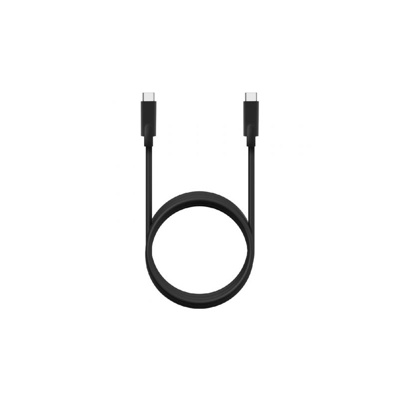 Cable USB 3-2 Tipo-C Aisens A107-0875- USB Tipo-C Macho - USB Tipo-C Macho- Hasta 100W- 20Gbps- 3m- Gris