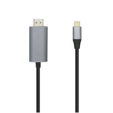 ADAPTADOR USB-C A HDMI 4K 60HZ AISENS 180CM NEGRO