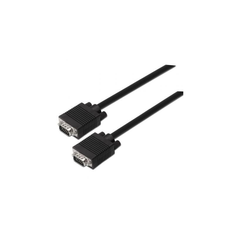 Cable SVGA Aisens A113-0069- VGA Macho - VGA Macho- Hasta 3W- 10Mbps- 3m- Negro