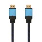 Cable HDMI 2-0 4K Aisens A120-0356 V2- HDMI Macho - HDMI Macho- 1m- Negro- Azul