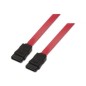 Cable SATA Aisens A130-0153- SATA Hembra - SATA Hembra- 50cm- Rojo