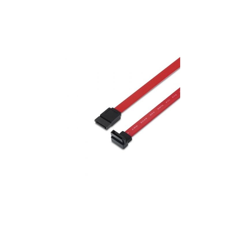 Cable SATA Aisens A130-0155- SATA Hembra - SATA Hembra- Hasta 0-1W- 768Mbps- 50cm- Rojo