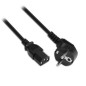 Cable Alimentación Aisens A132-0167- CEE(7-7) Macho - C13 Hembra- Hasta 1500W- 1-5m- Negro