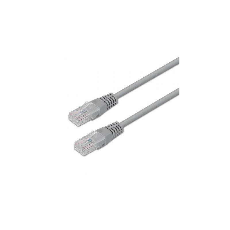 Cable de Red RJ45 UTP Aisens A133-0184 Cat-5e- 15m- Gris