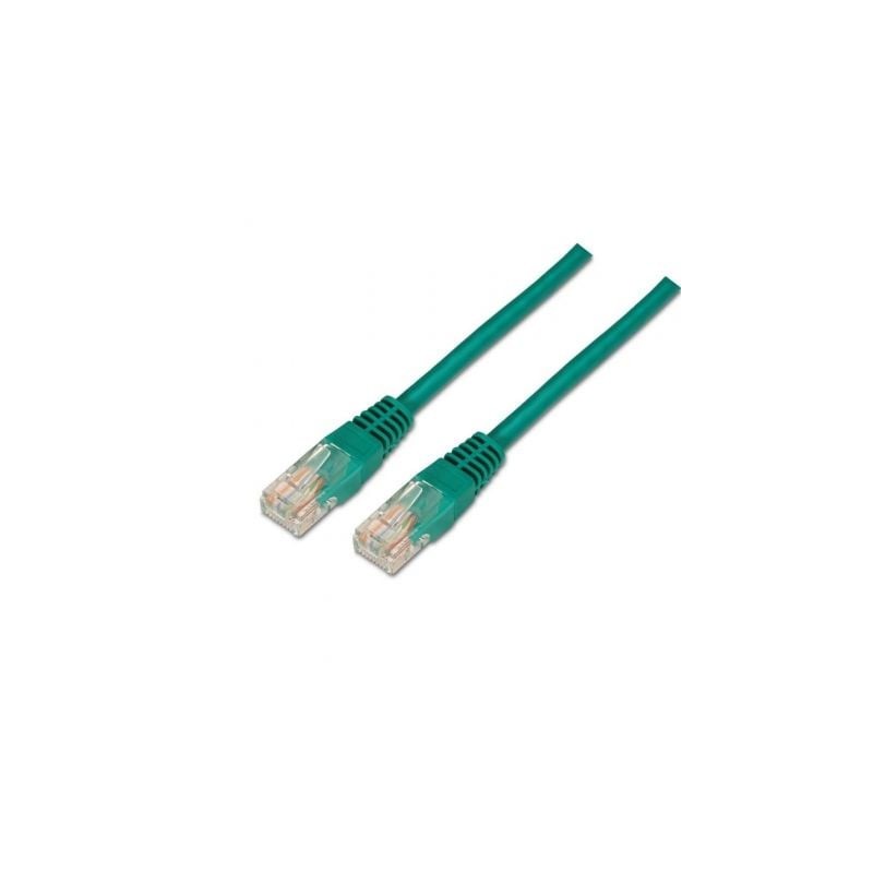 Cable de Red RJ45 UTP Aisens A133-0193 Cat-5e- 50cm- Verde