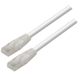 CABLE RED UTP CAT5E RJ45 AISENS 5M BLANCO