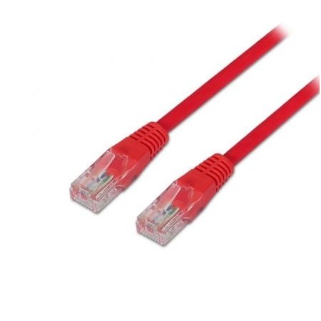 Cable de Red RJ45 UTP Aisens A135-0239 Cat-6- 2m- Rojo